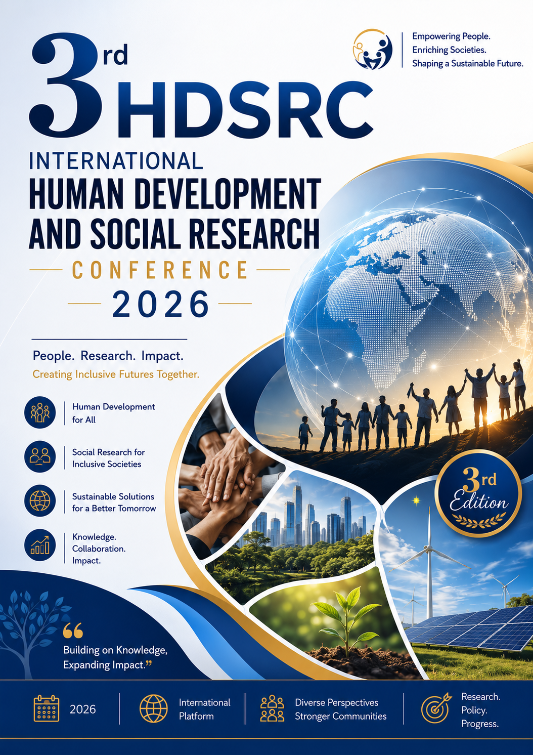 3rd HDSRC – International Human Development and Social Research Conference | 2026